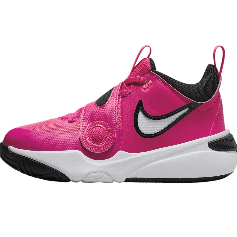 Nike Team Hustle D 11 GS Girls Fierce Pink / Black Sz 4.5y  - Great condition - Picture 5 of 10